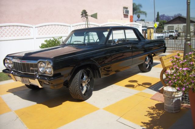 1964 Black Chevrolet Impala Coupe