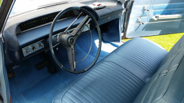 1963 Blue Chevrolet Impala Coupe