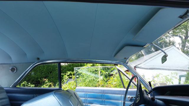 1963 Blue Chevrolet Impala Coupe