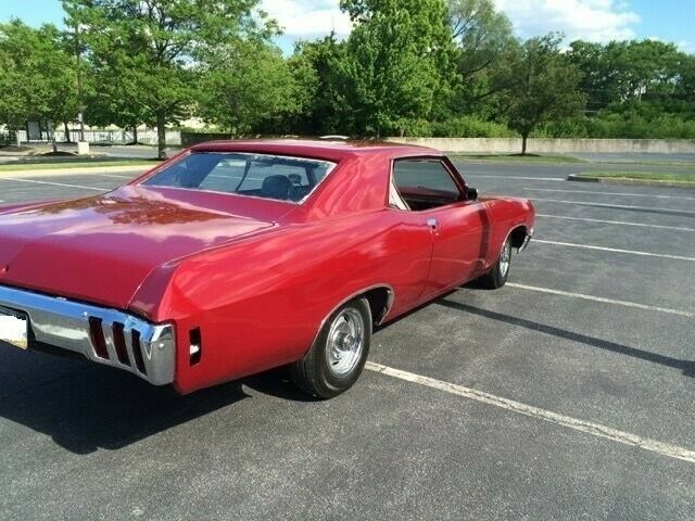1970 Red Chevrolet Impala Coupe