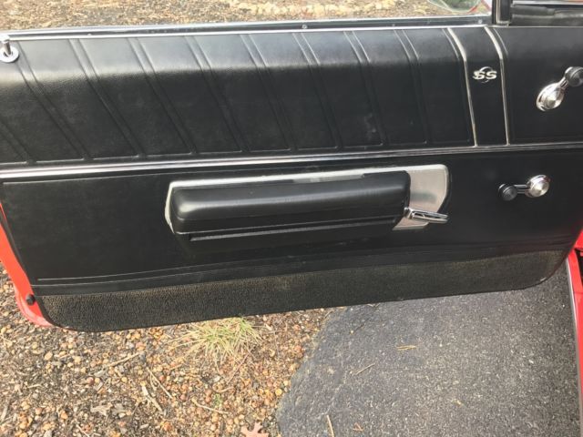 1968 Red Chevrolet Impala Coupe