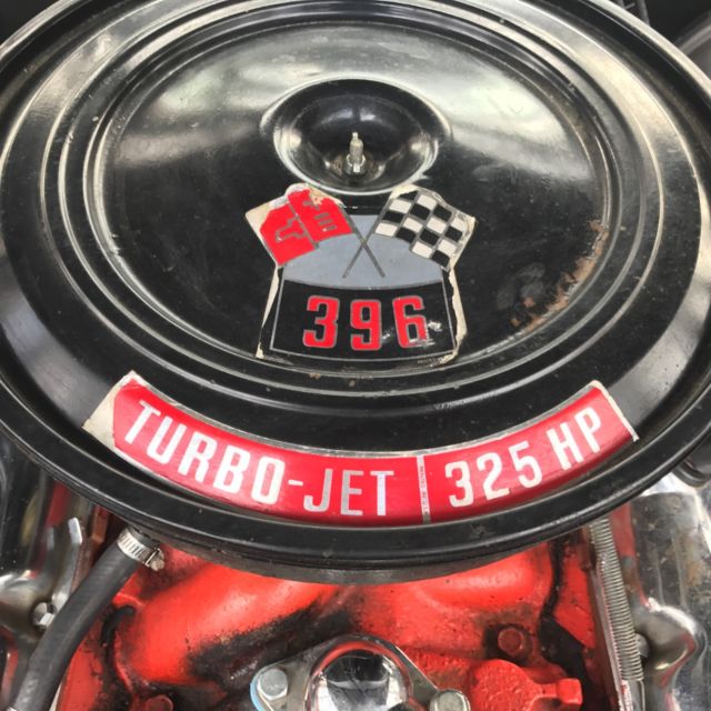 1968 Red Chevrolet Impala Coupe