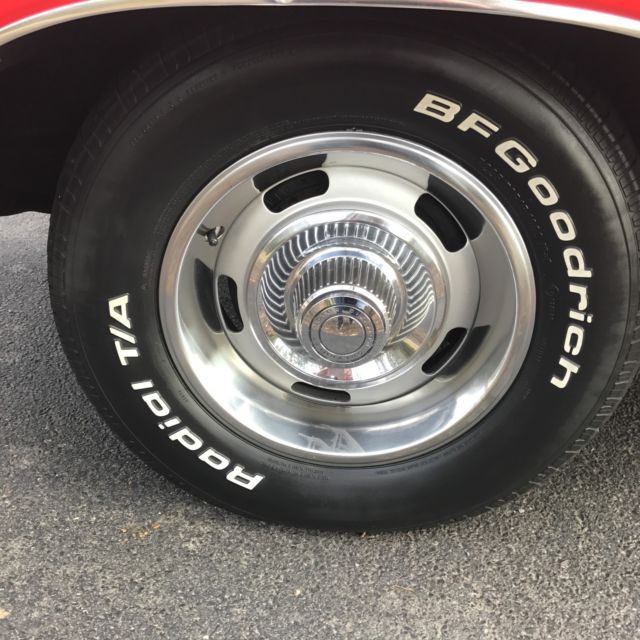 1968 Red Chevrolet Impala Coupe