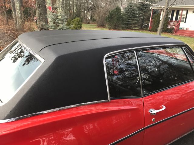 1968 Red Chevrolet Impala Coupe