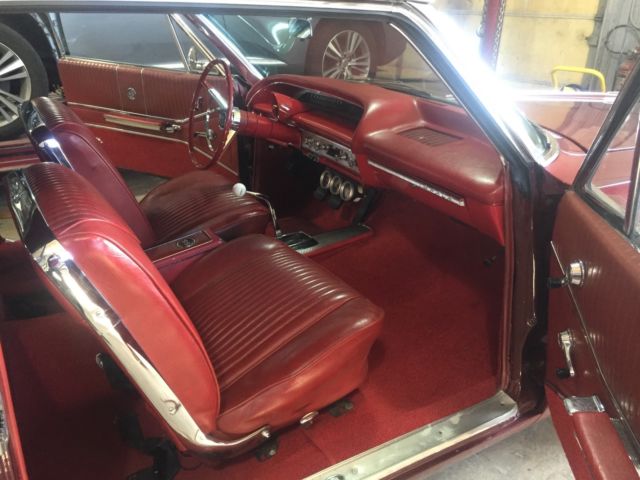 1964 Burgundy Chevrolet Impala Coupe