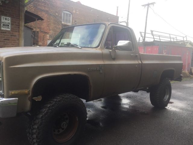 1982 Brown Chevrolet Other Standard Cab Pickup