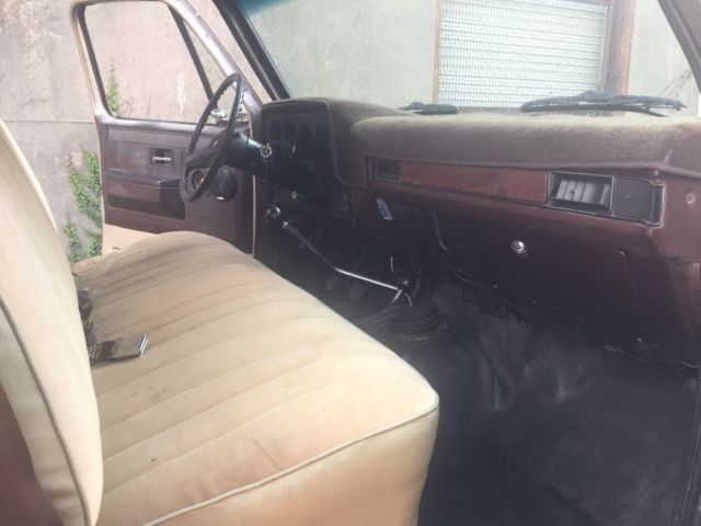 1982 Brown Chevrolet Other Standard Cab Pickup