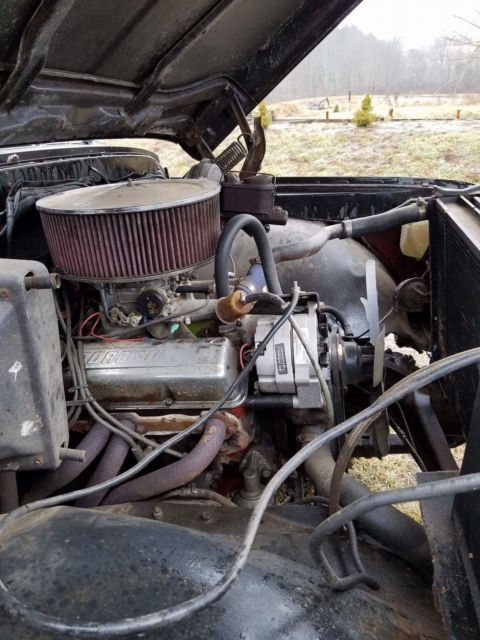 1968 Black Chevrolet C/K Pickup 1500 k10 fleetside