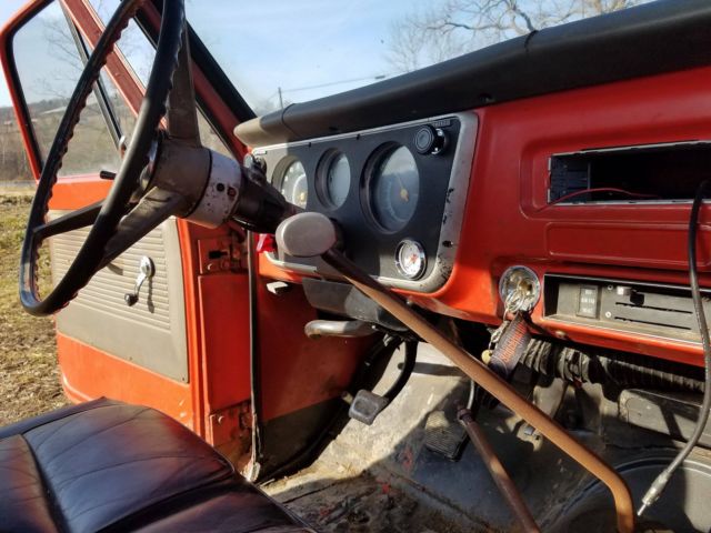 1968 Black Chevrolet C/K Pickup 1500 k10 fleetside