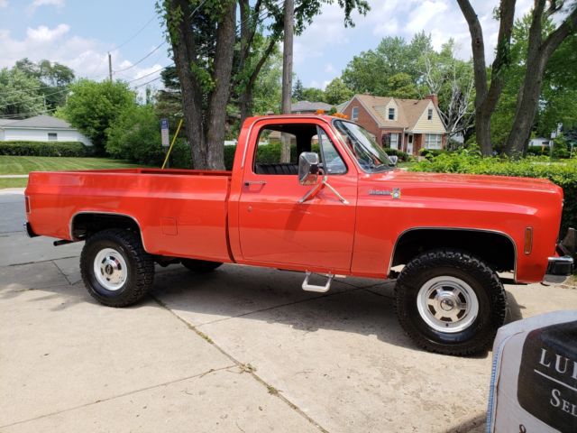 1967 Vermillion Chevrolet C/K Pickup 2500 Standard Cab Pickup