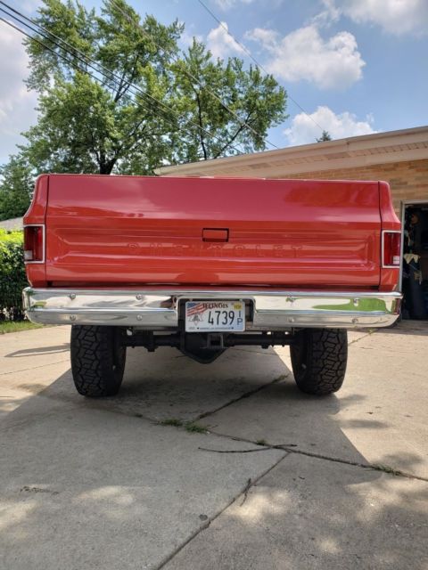 1967 Vermillion Chevrolet C/K Pickup 2500 Standard Cab Pickup