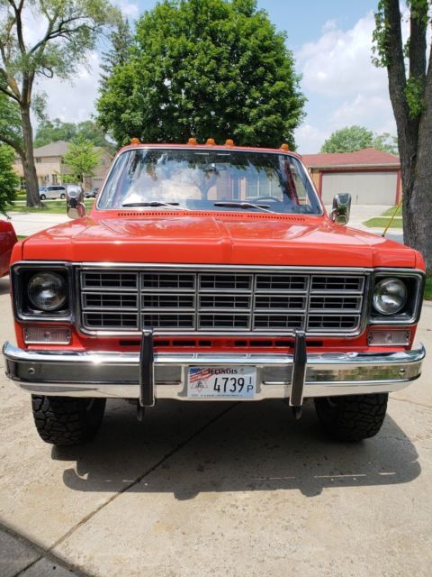 1967 Vermillion Chevrolet C/K Pickup 2500 Standard Cab Pickup