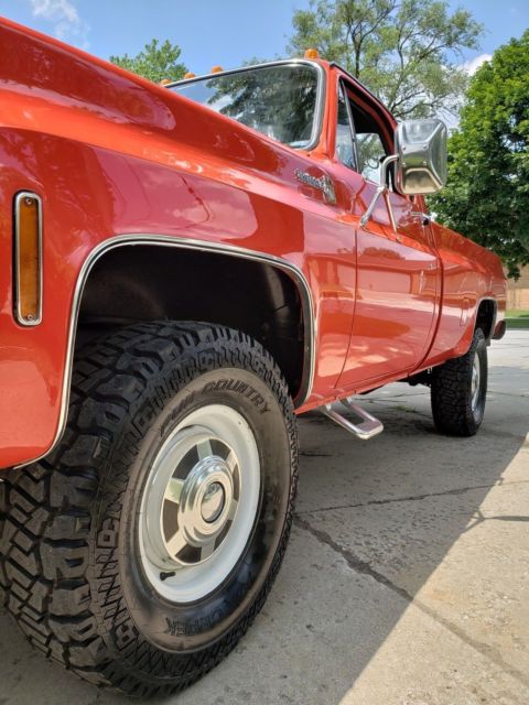 1967 Vermillion Chevrolet C/K Pickup 2500 Standard Cab Pickup