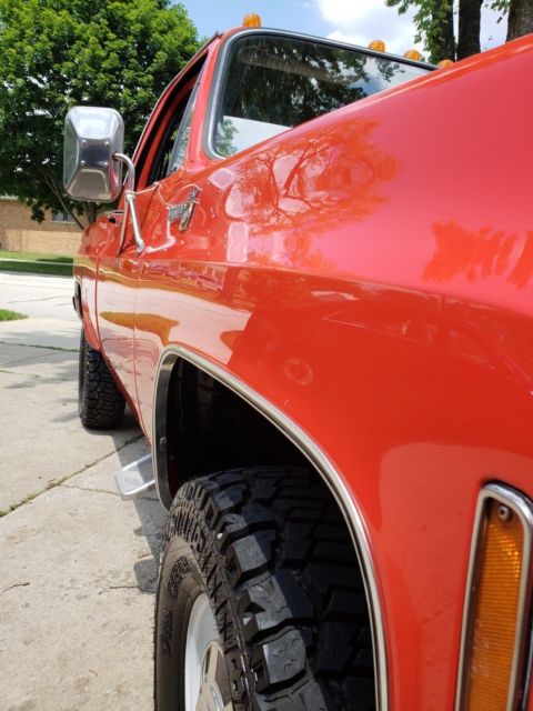 1967 Vermillion Chevrolet C/K Pickup 2500 Standard Cab Pickup