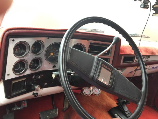 1983 Red Chevrolet Blazer SUV