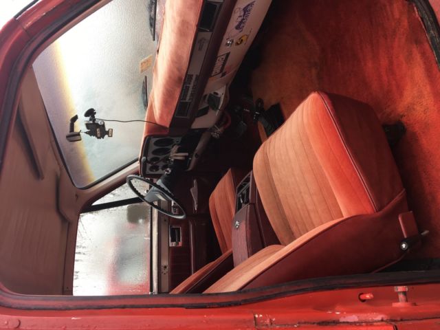1983 Red Chevrolet Blazer SUV