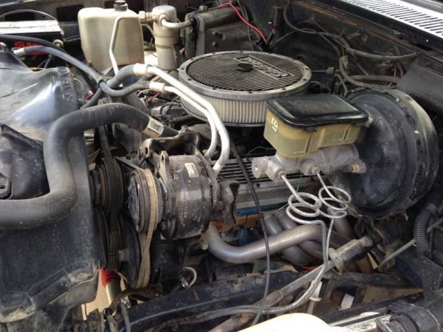 1988 Blue/Black Chevrolet Blazer SUV