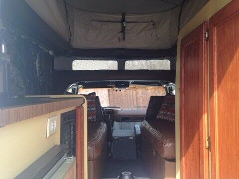 1976 White Chevrolet Blazer Camper