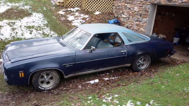 1973 blue Chevrolet Chevelle coupe