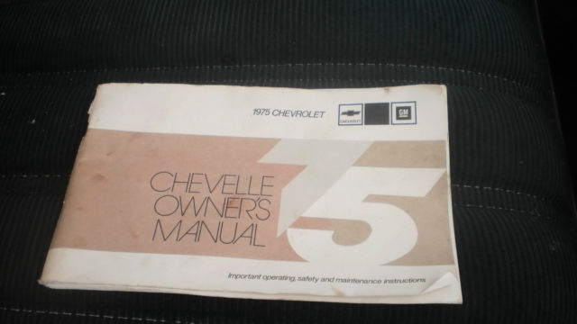 1975 Orange Chevrolet Malibu Coupe