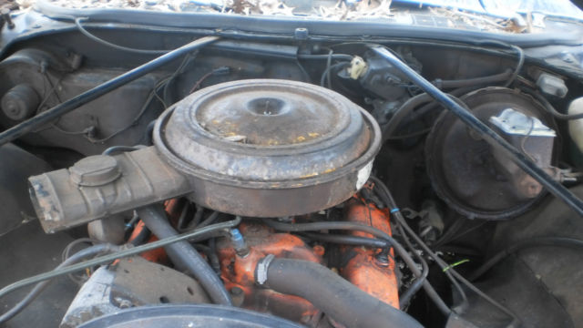 1975 Orange Chevrolet Malibu Coupe