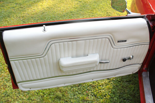 1967 Red with White Top Chevrolet Malibu Convertible