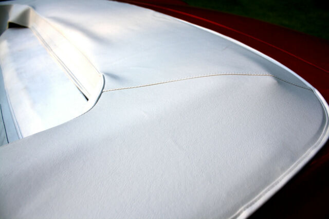 1967 Red with White Top Chevrolet Malibu Convertible