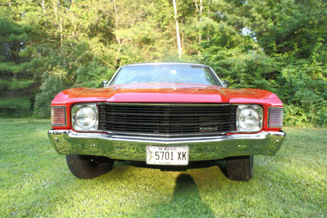 1967 Red with White Top Chevrolet Malibu Convertible