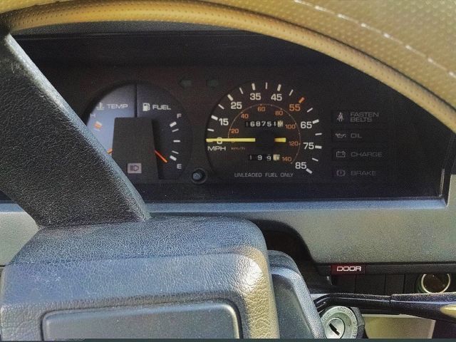 1986 Silver Chevrolet Nova Hatchback