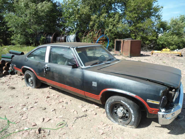 1978 Black Chevrolet Nova Coupe
