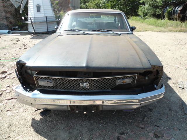 1978 Black Chevrolet Nova Coupe