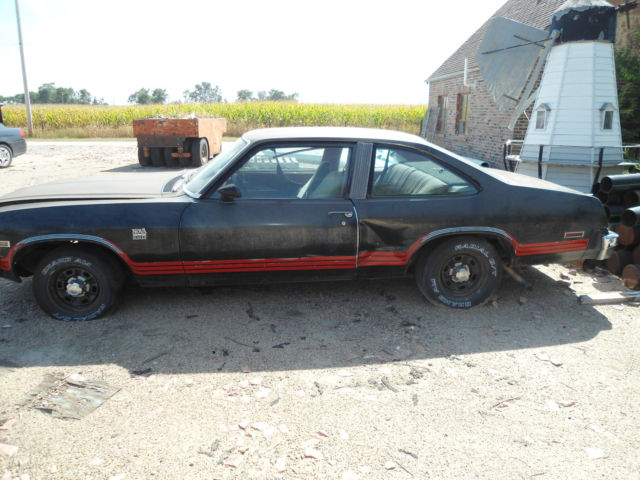 1978 Black Chevrolet Nova Coupe