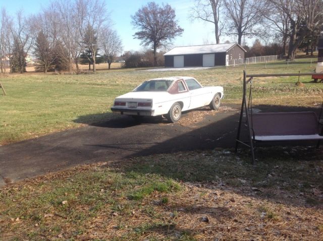 1978 White Chevrolet Nova