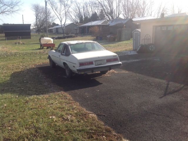 1978 White Chevrolet Nova