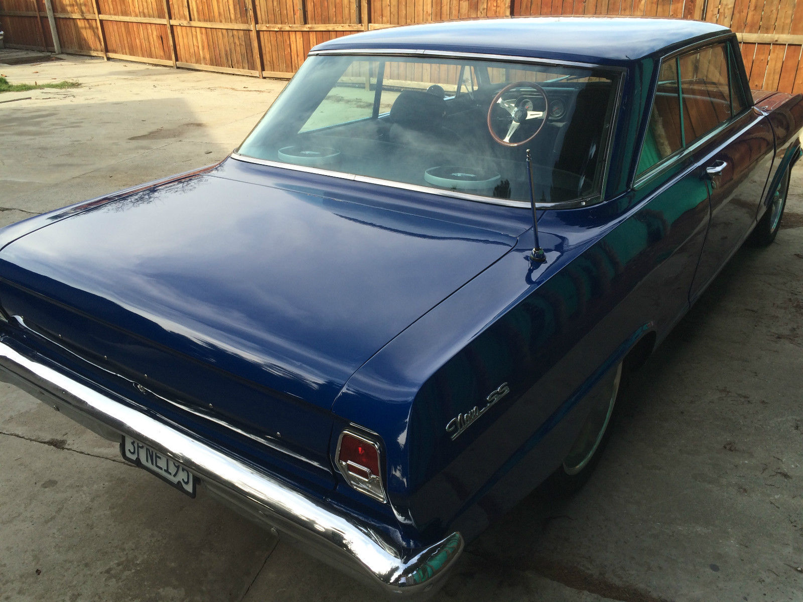 1963 Blue Chevrolet Nova Coupe