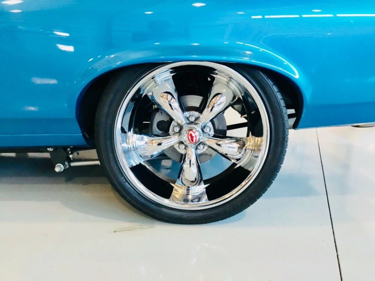 1970 Blue Chevrolet Nova Coupe