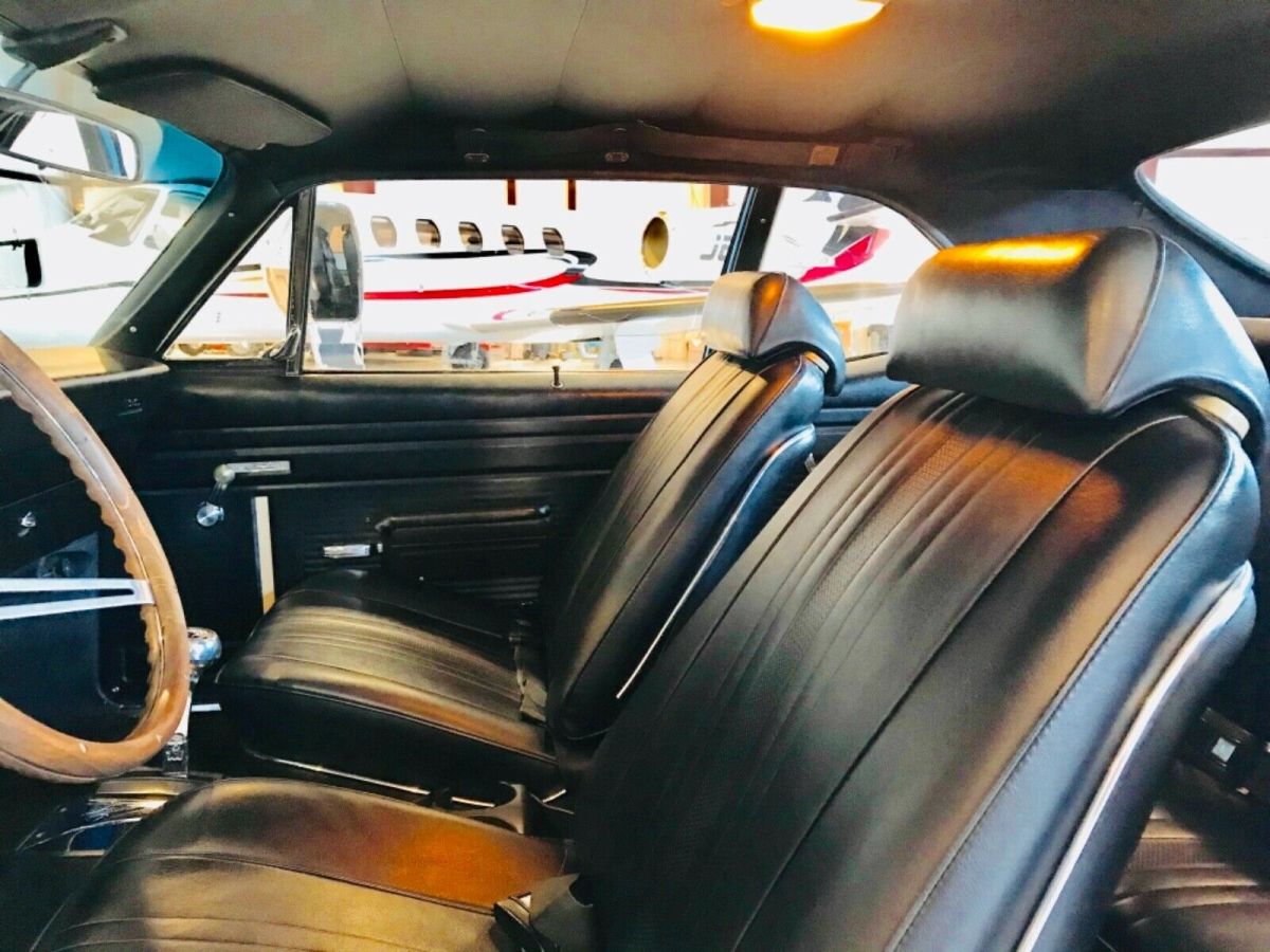 1970 Blue Chevrolet Nova Coupe