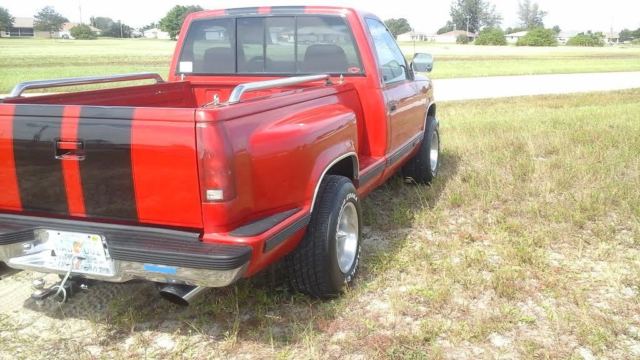 1989 Red Chevrolet Other Pickups Standard Cab Pickup