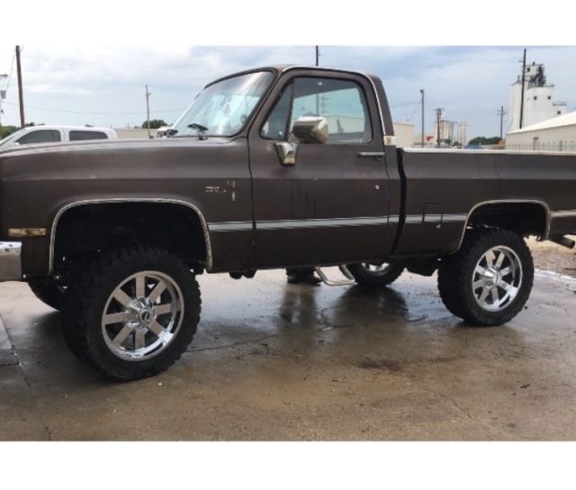 1986 Brown Chevrolet C/K Pickup 1500
