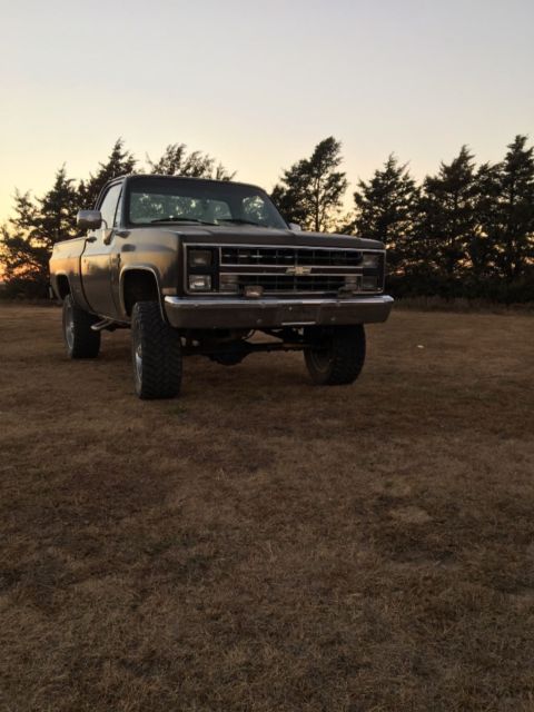 1986 Brown Chevrolet C/K Pickup 1500