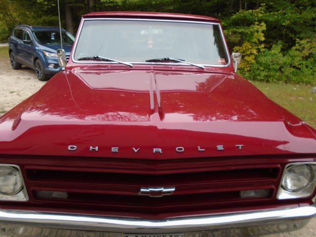 1967 Red Chevrolet C-10 Standard Cab Pickup