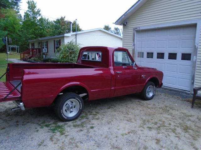1967 Red Chevrolet C-10 Standard Cab Pickup