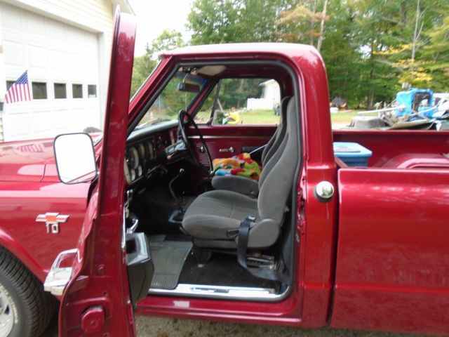 1967 Red Chevrolet C-10 Standard Cab Pickup