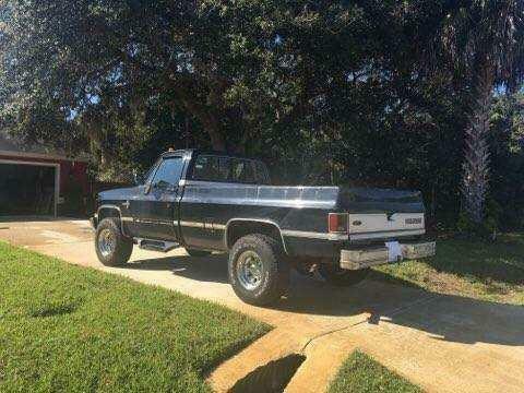 1984 Black Chevrolet Other Pickups Standard Cab Pickup