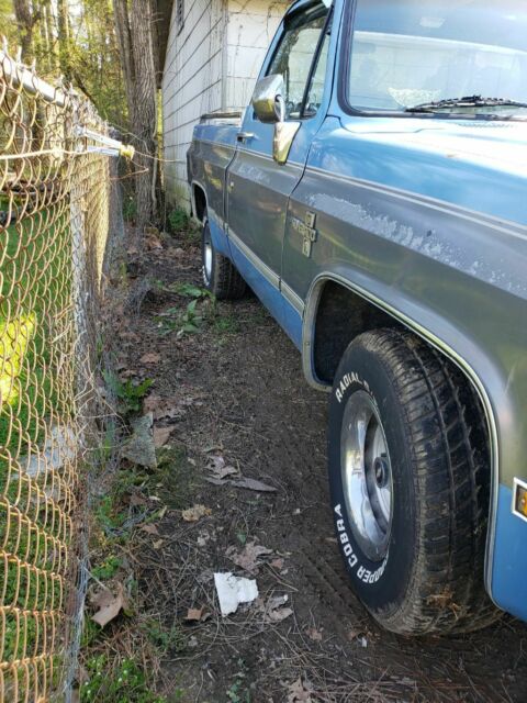 1987 Blue Chevrolet Other Standard Cab Pickup