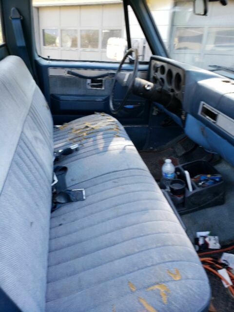 1987 Blue Chevrolet Other Standard Cab Pickup