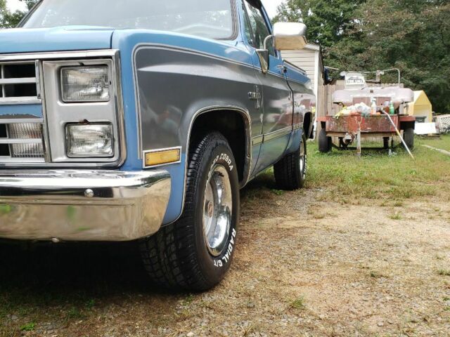 1987 Blue Chevrolet Other Standard Cab Pickup