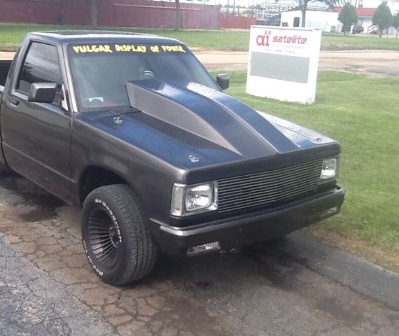 1985 Gray Chevrolet S-10 Standard Cab Pickup