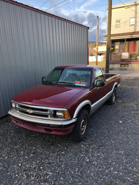 1994 Burgundy Chevrolet Other Pickups Standard Cab Pickup