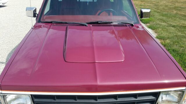 1984 Burgundy Chevrolet S-10 Extended Cab Pickup